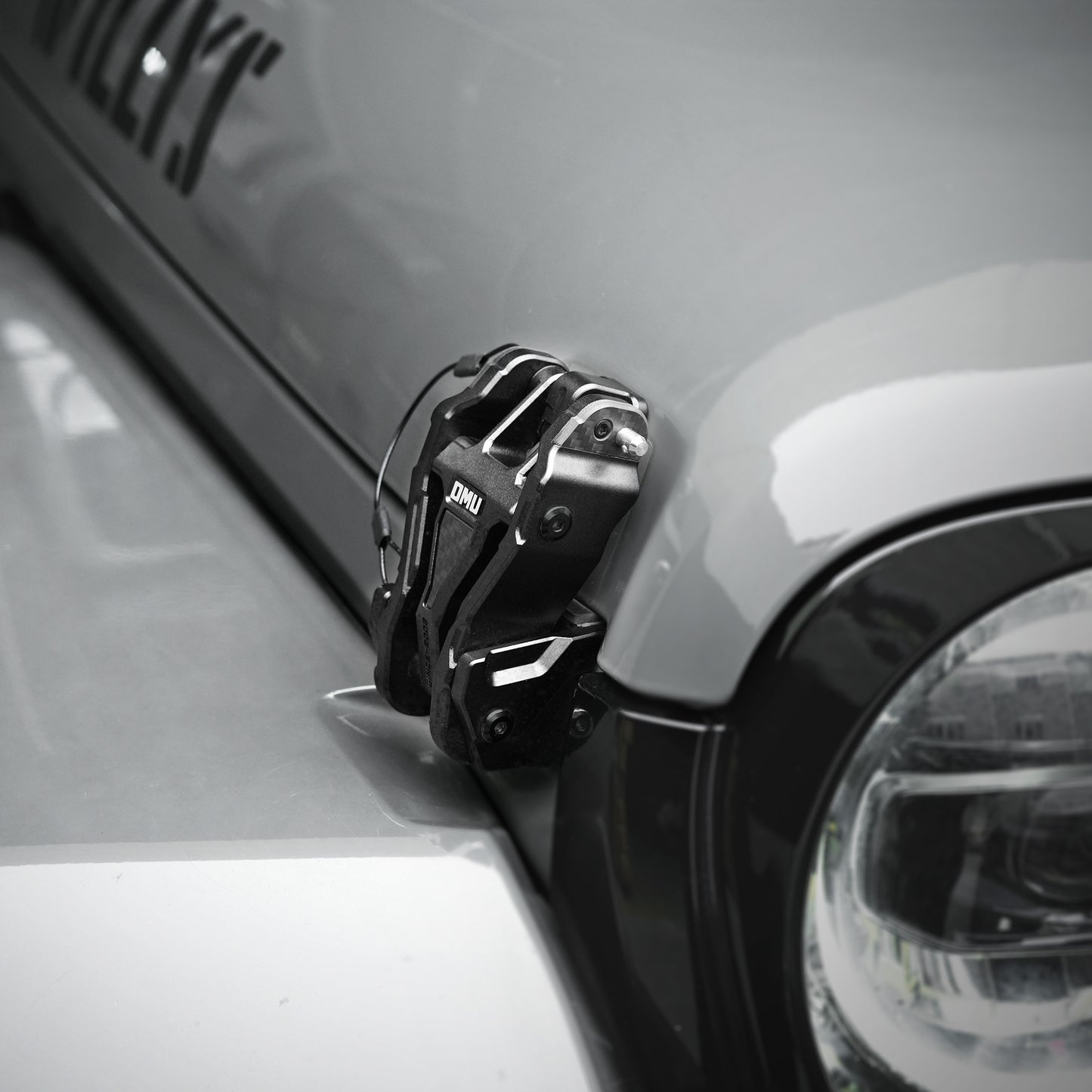 Hood Catch Hood Lock For 2018-2025 Wrangler JL Gladiator JT