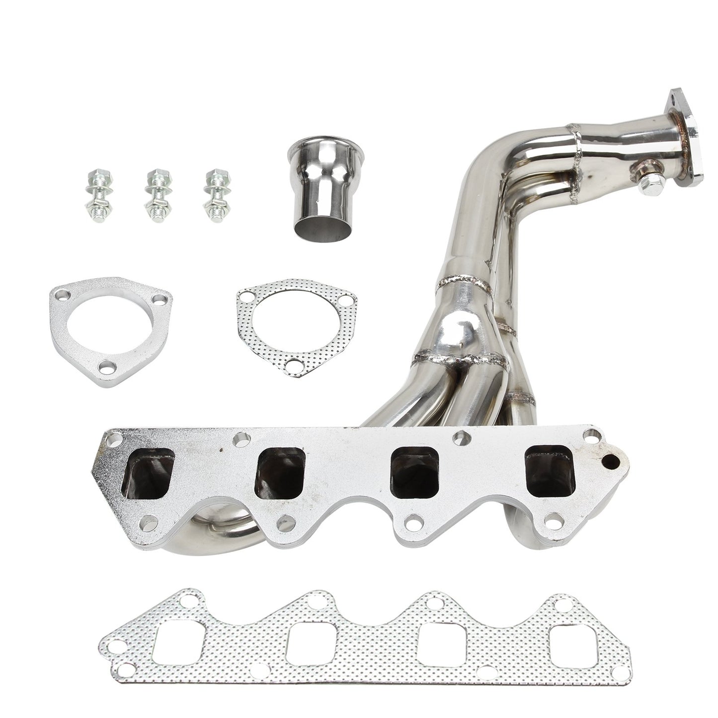 Silver Exhaust Header S,uzuki 89-94 Geo Tracker 1.6L 85-95 Samurai 1.3L 89-94 Sidekick 1.6L Ban The Sale Of Amazon