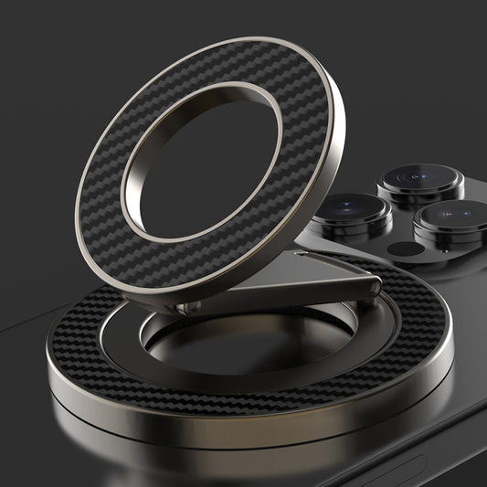 Rotating magnetic car phone holder