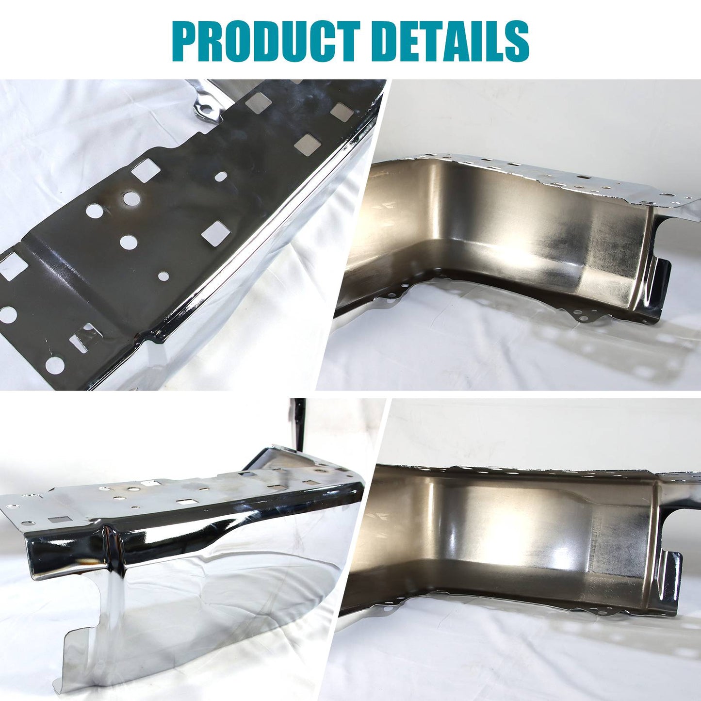 Right Rear Bumper End Caps Covers Corner Extension For 2014-2021 Tundra