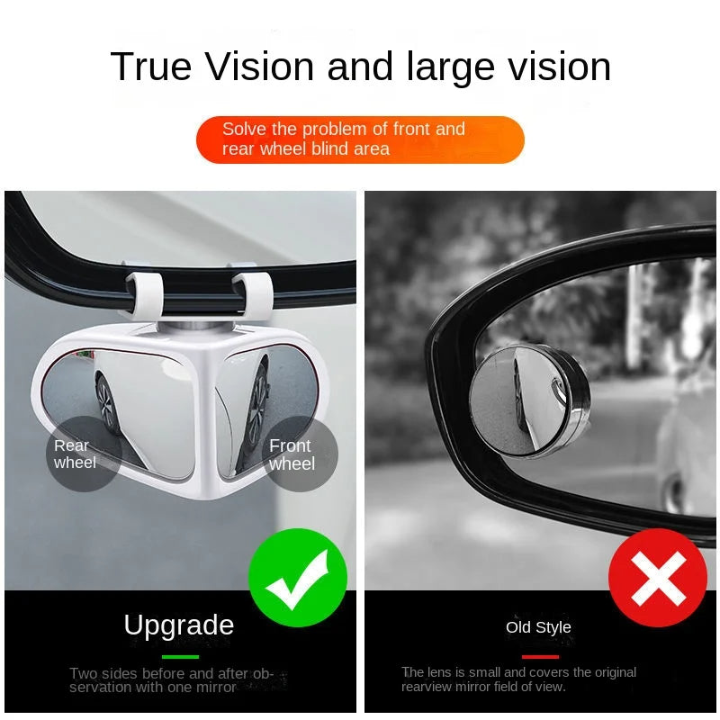Adjustable Wide-Angle Reversing Wheel Mirror - image 10
