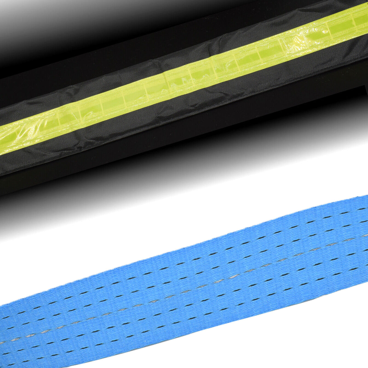Heavy Duty Tow Strap 5m – 8 Tonne Recovery Rope with Shackles - image 2
