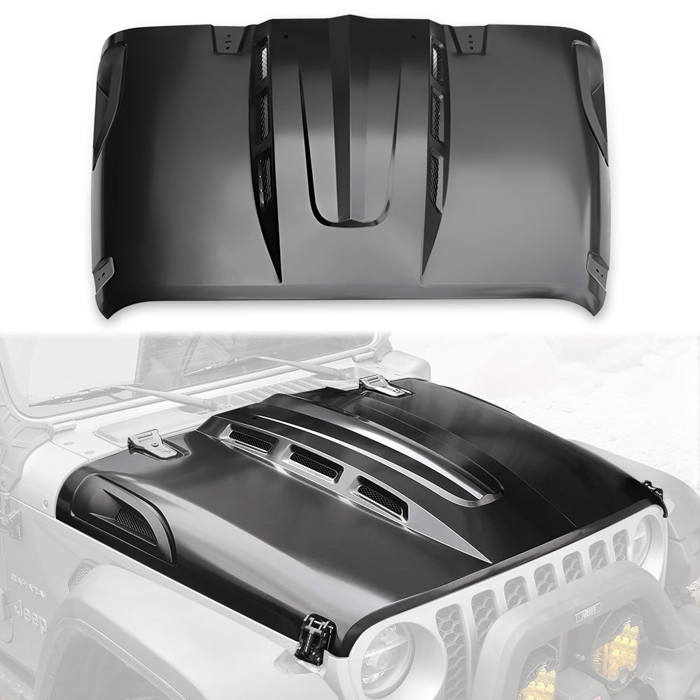 Hood Compatible With 2018 Wrangler