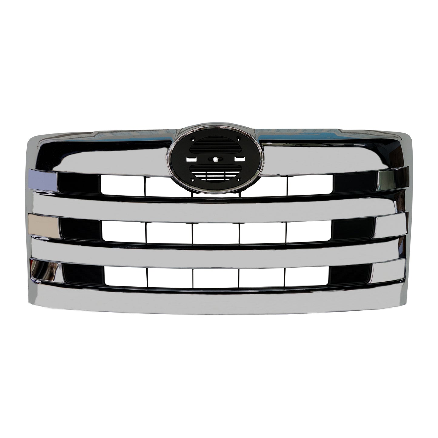 Compatible With 2011-2016 Hino 268 Chrome Horizontal Billet Grille 1Pcs