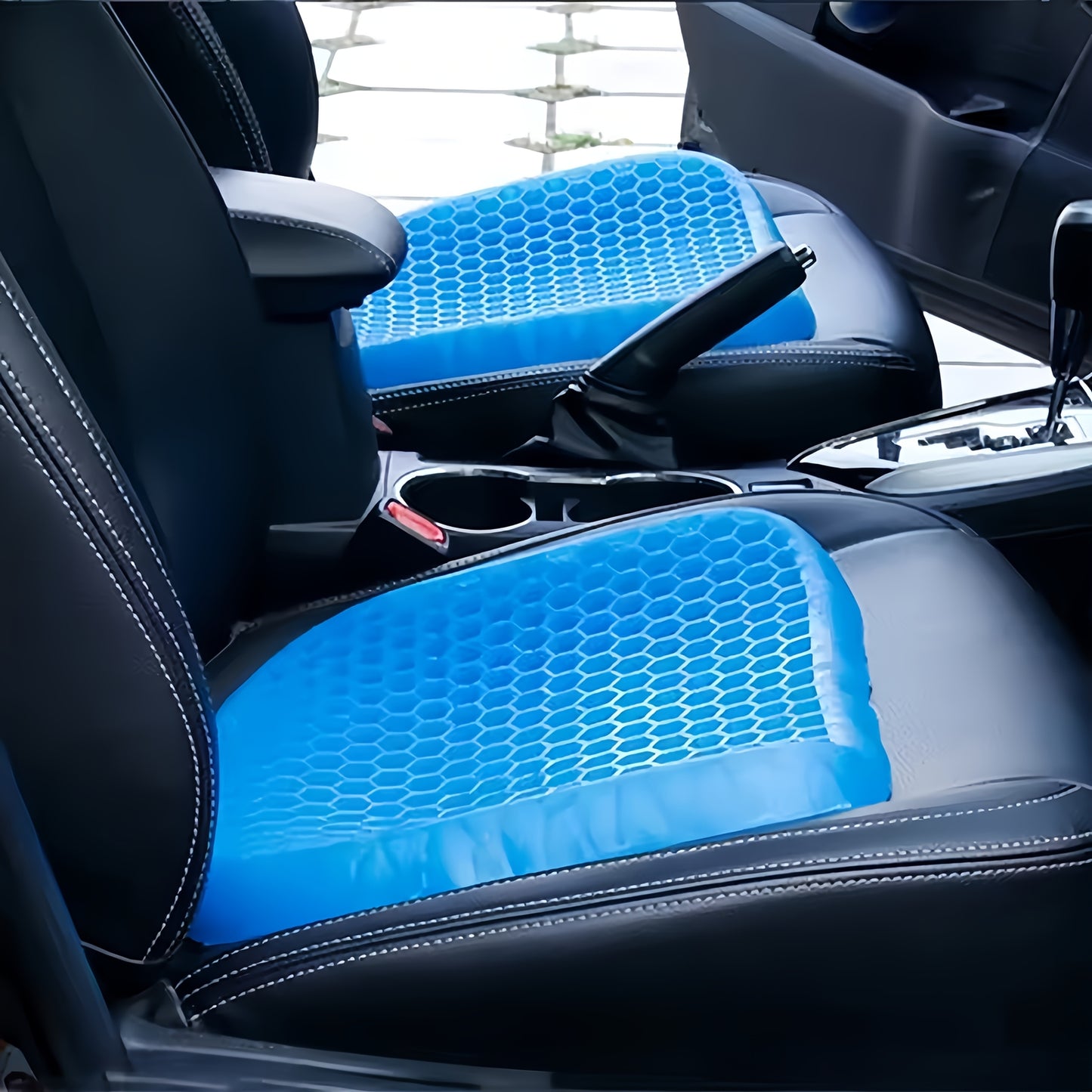 Honeycomb Breathable Gel Seat Cushion Double Thick Egg Sitting Pad Mat Non-Slip