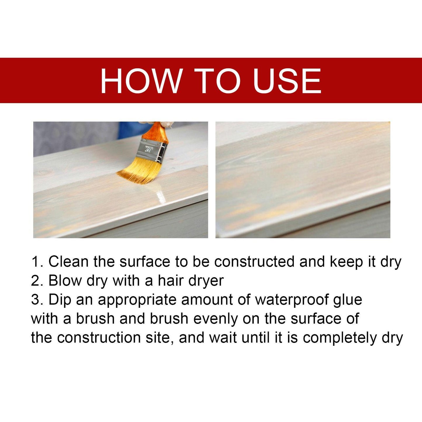 Transparent Waterproof Repair Sealant Gel