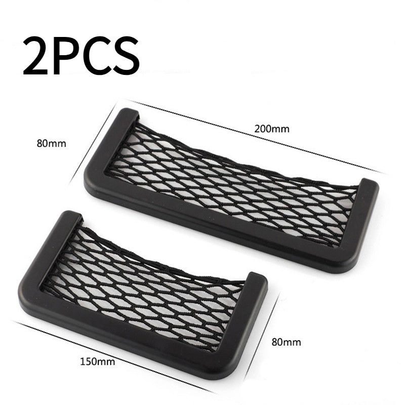 Seat back phone storage net pocket - image 3
