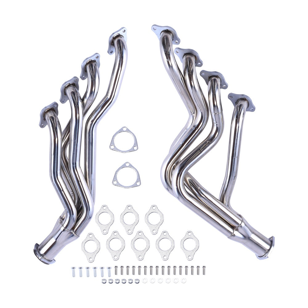 Exhaust Manifold Headers For Chevy 1968-1972 BBC 396 427 Chevelle Camaro Silver   Ban The Sale Of Amazon&Temu
