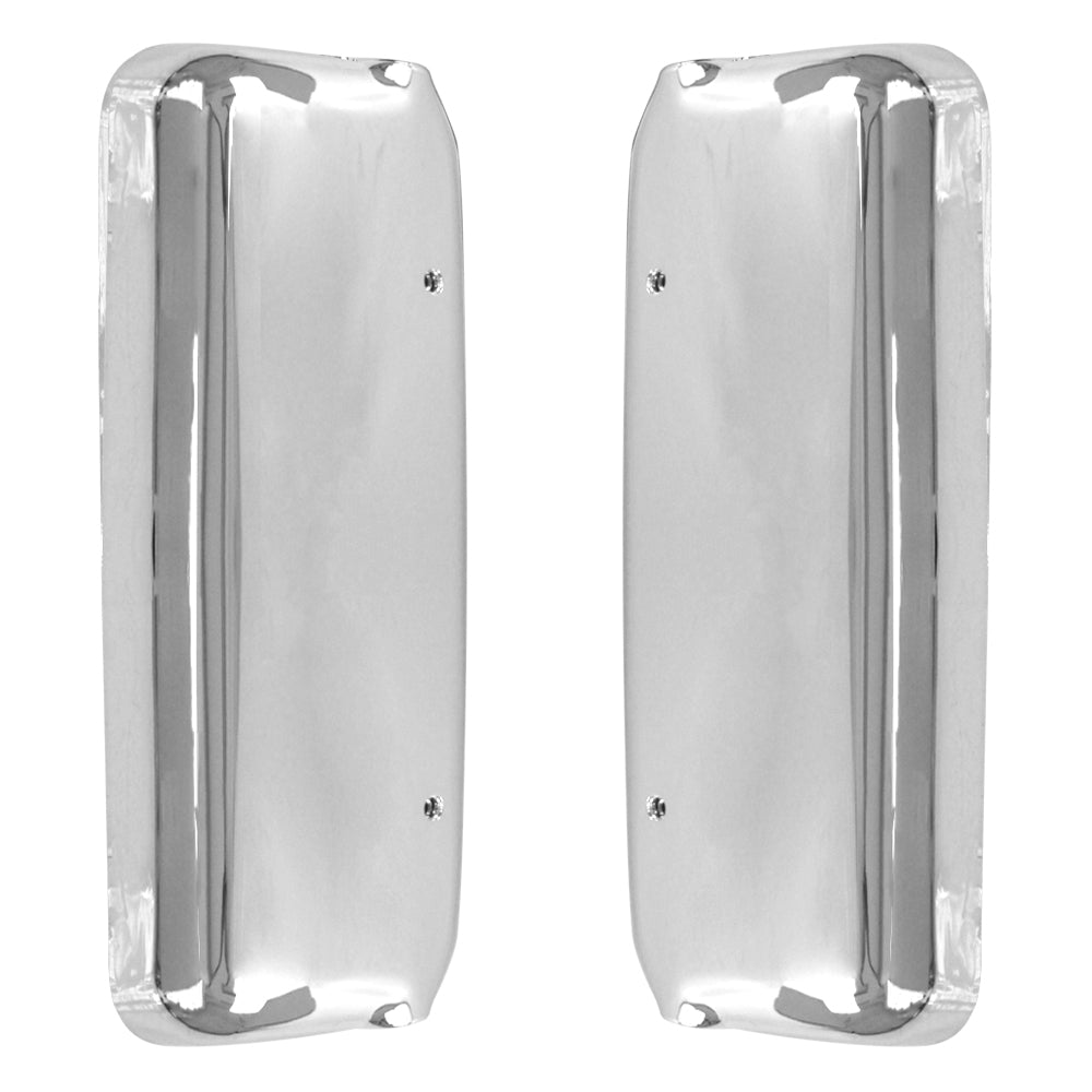 For 2004-2018 Freightliner ColumbiaPair Chrome Door Mirror Cover Left ,Right Set