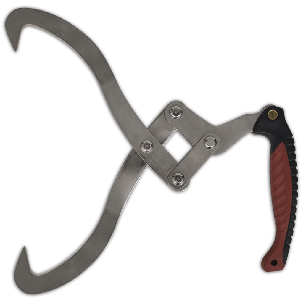 wood tongs with TPR handle, 2 pieces.
