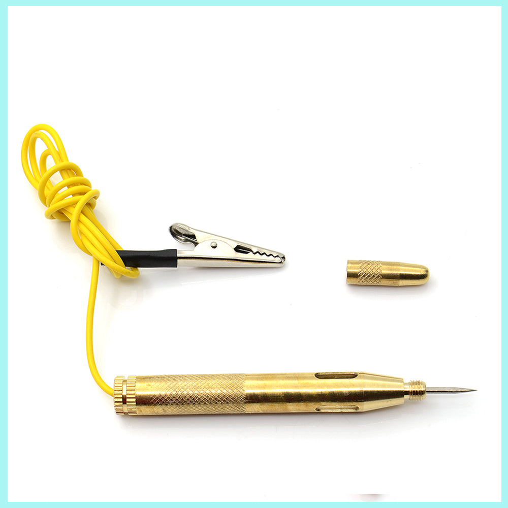 6-12V Brass Automotive Circuit Test Pencil - image 3