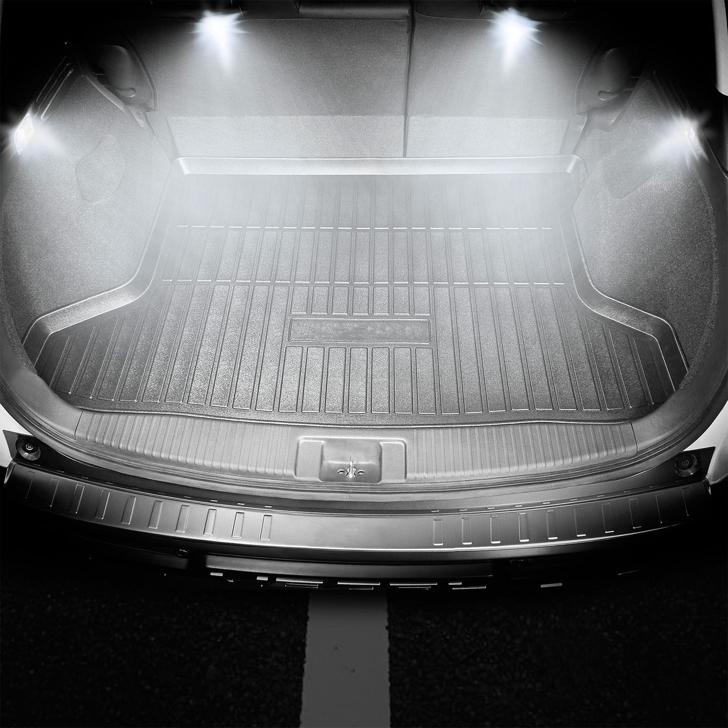 10Pcs Per Kit LED Car Light Bulbs 760lm T25 3528SMD 6000K Pure White Auto Lamps Replacement For Dome Map Door Trunk Signal License Plate