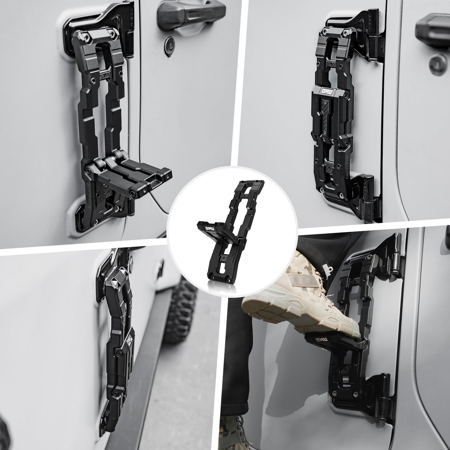 Door Hinge Step For 2007-2025 Wrangler & 2020-2025 Gladiator