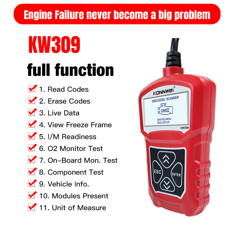 Car Fault Diagnostic Scanner Reader Tool - image 11