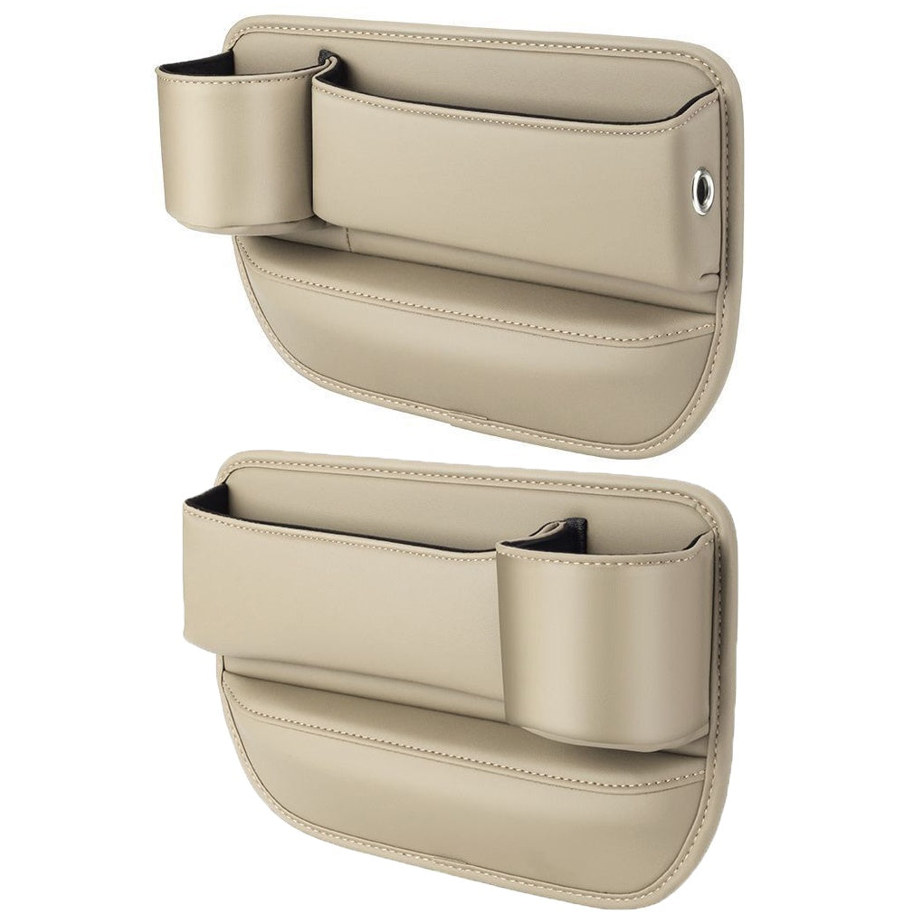 Car seat gap filler organiser with cup holder - image 20