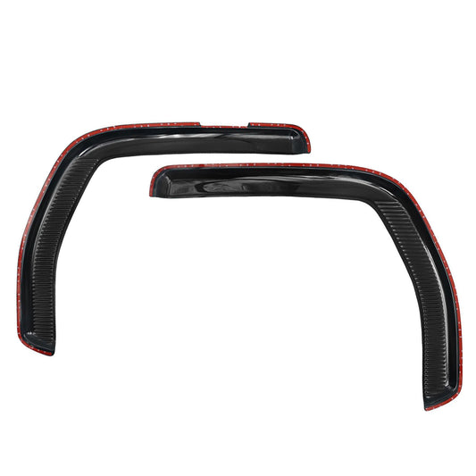 Window Rain Guard Deflectors Compatible With Kenworth T680 2012-2018 2Pcs