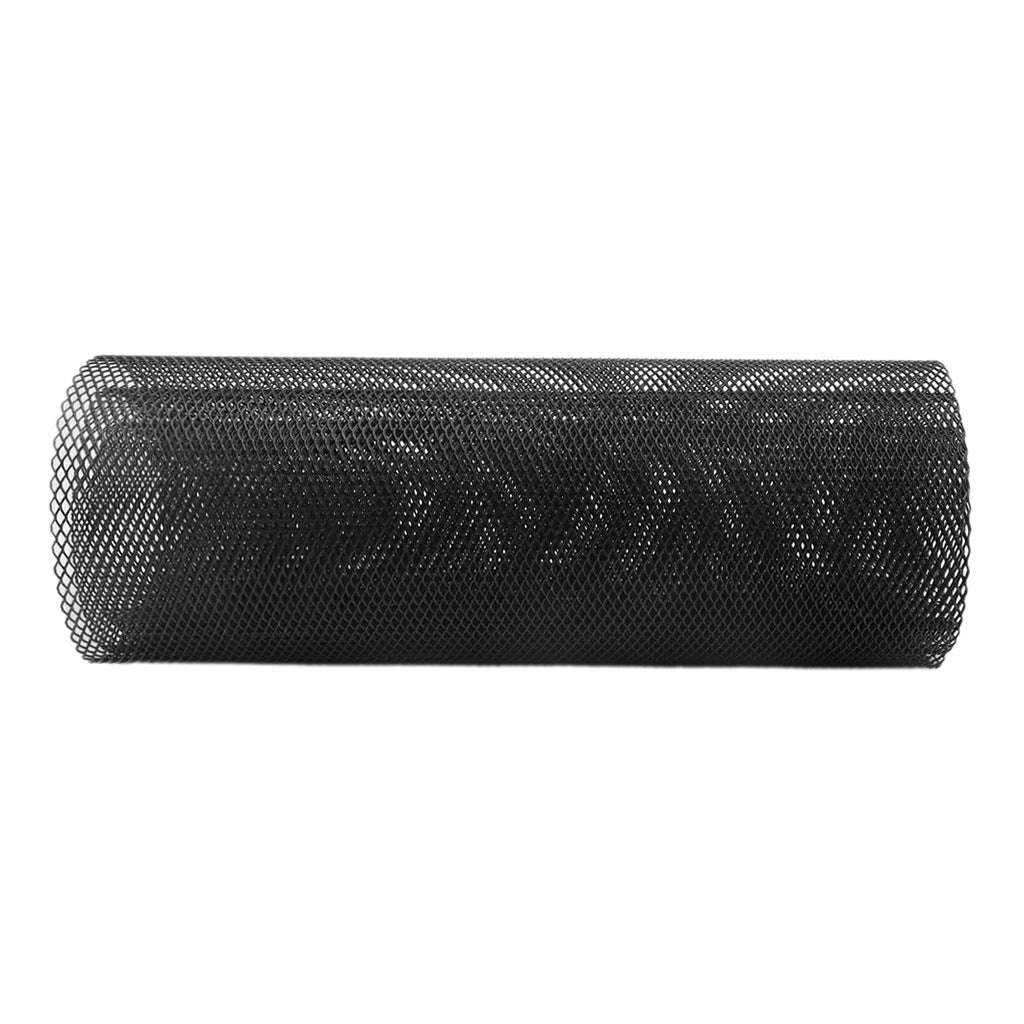 Front Grille Mesh Insert – Universal Aluminium, Black or Silver - Black