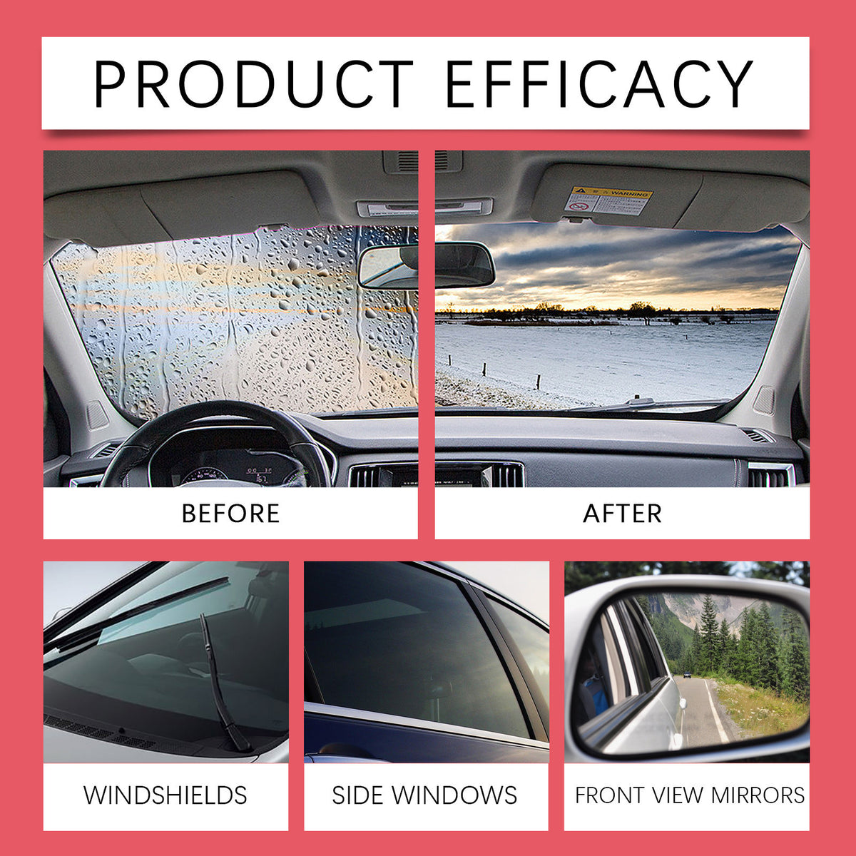Car Windscreen Oil Film Cleaning Brush - image 2