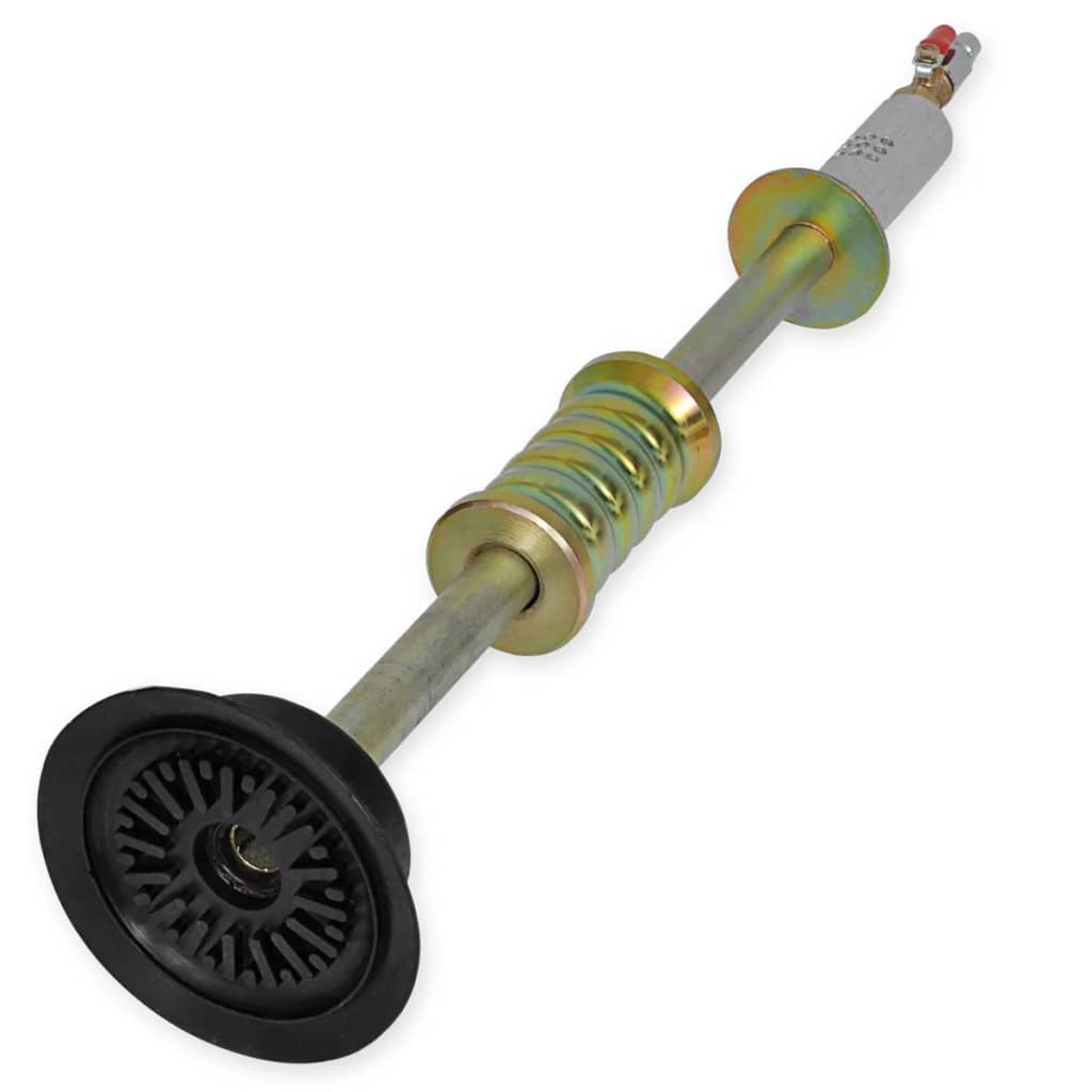 Pneumatic drive shaft air extraction with slide hammer