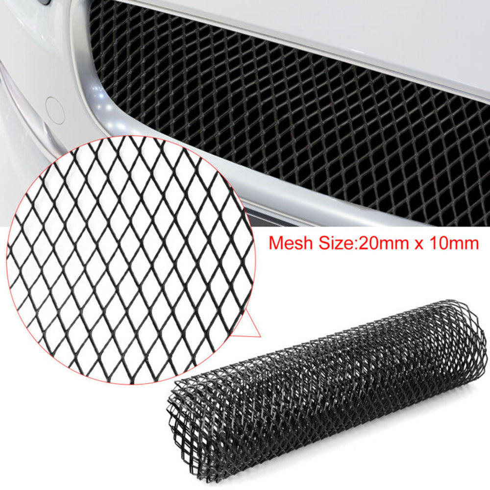 Front Grille Mesh Insert – Universal Aluminium, Black or Silver - image 4