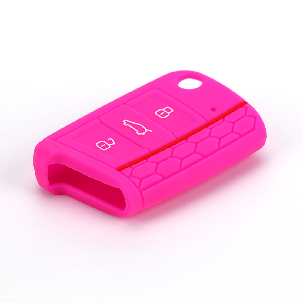 Silicone key fob cover for Volkswagen flip keys - image 7