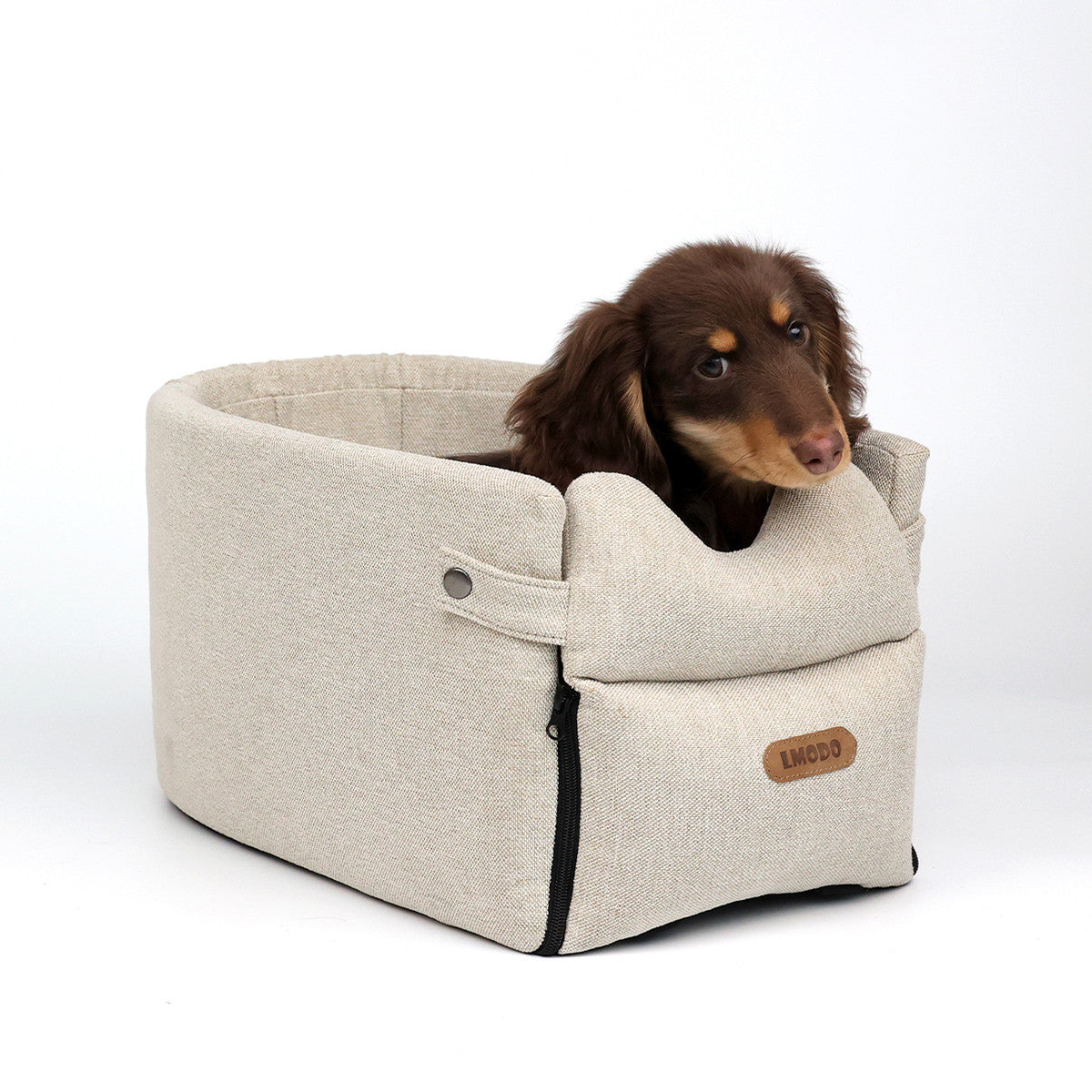 Portable Dog Car Seat Bed Carrier for Small Dogs and Cats - image 4