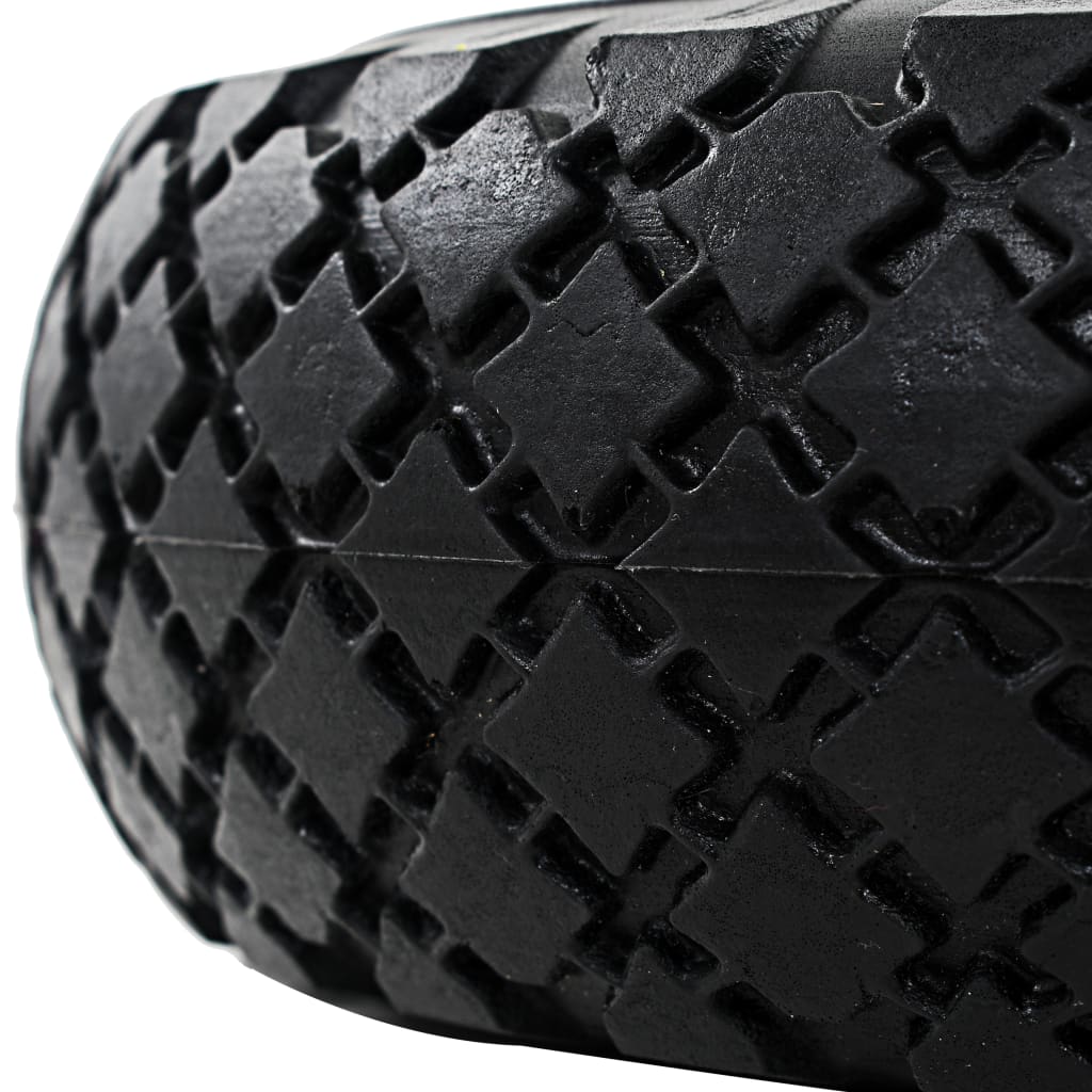 Sack Truck Wheels 2 pcs. Solid PU 3.00 - 4 (260x85)