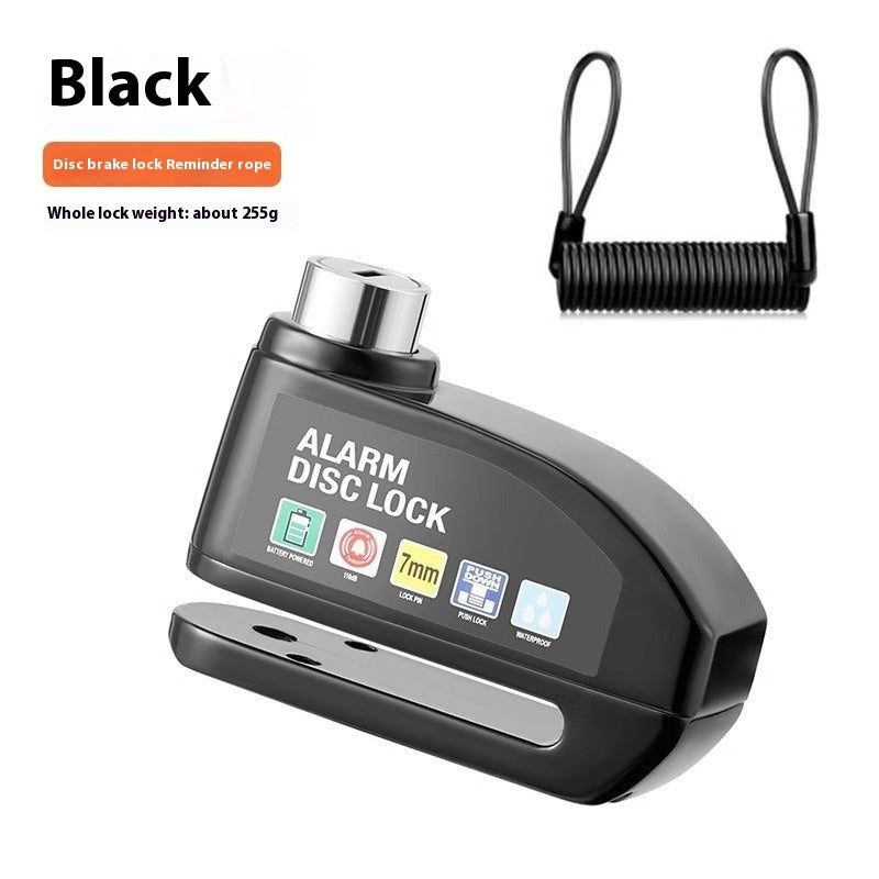 Motorbike disc lock with alarm and reminder cable - image 11