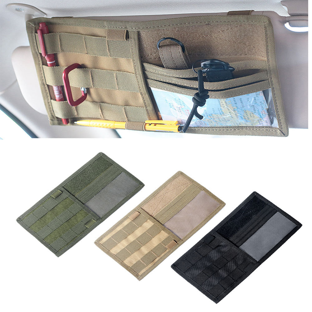 MOLLE sun visor organiser panel - image 5