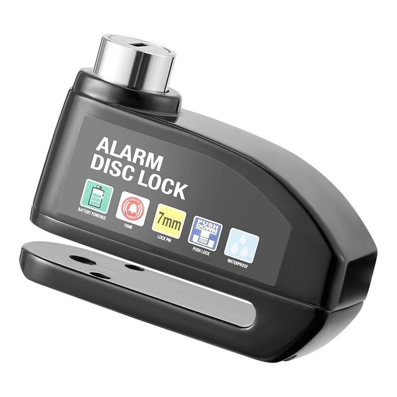 Motorbike disc lock with alarm and reminder cable - image 4