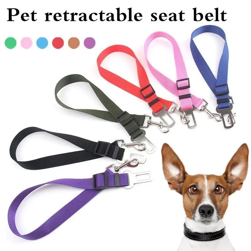 Adjustable dog car seat belt restraint - image 4