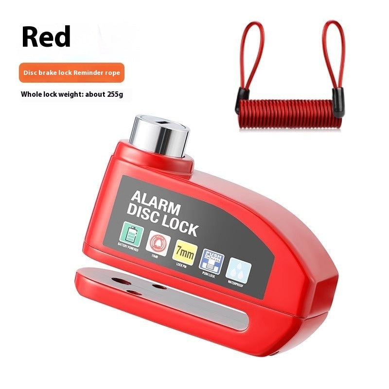 Motorbike disc lock with alarm and reminder cable - image 14