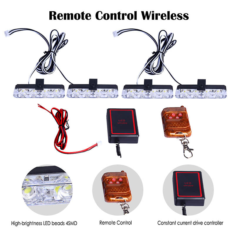 Car Emergency LED Warning Light – Wireless Remote Control - image 2