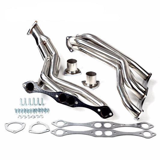 Small Block V8 Chevy 1935-48 Fat Fenderwell Headers    Ban The Sale Of Amazon&Temu