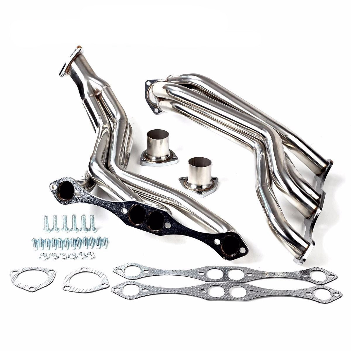 Small Block V8 Chevy 1935-48 Fat Fenderwell Headers    Ban The Sale Of Amazon&Temu