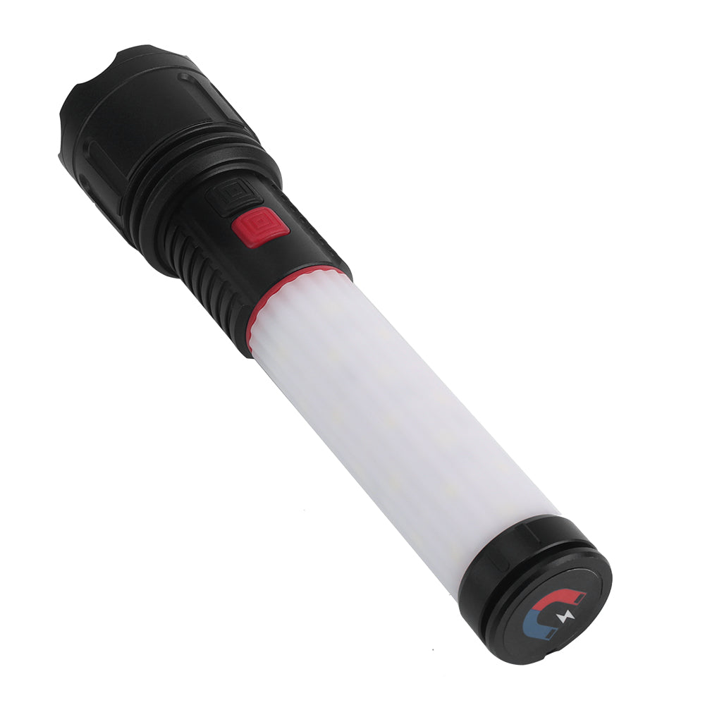 Rechargeable LED Work Torch – Zoom, COB Side Light, Magnetic - image 5
