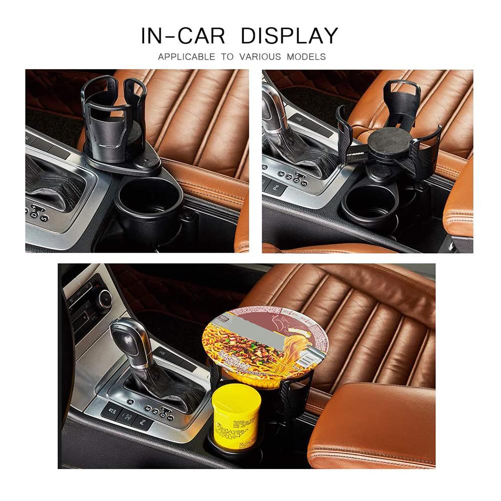 Foldable Car Cup Holder With Storage Organiser - image 5