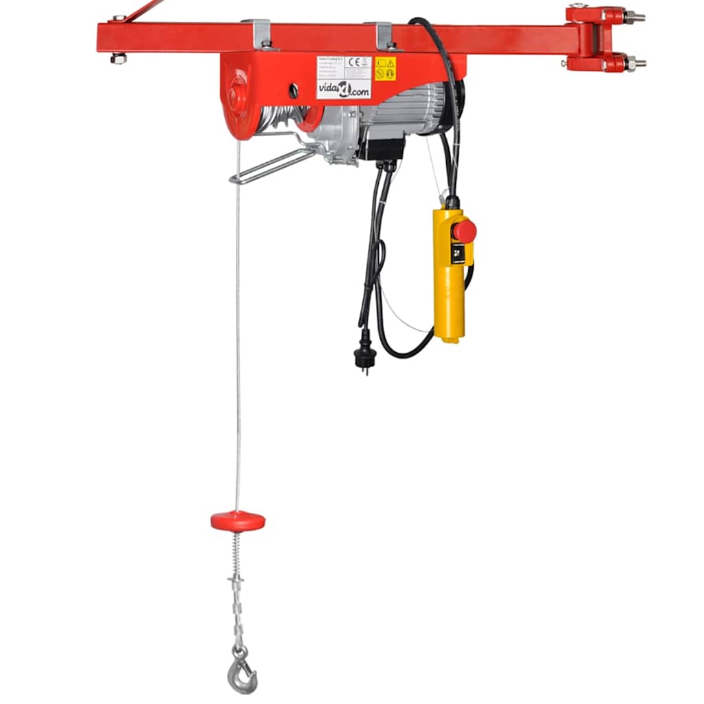Electric rope hoist 1000 W 200/