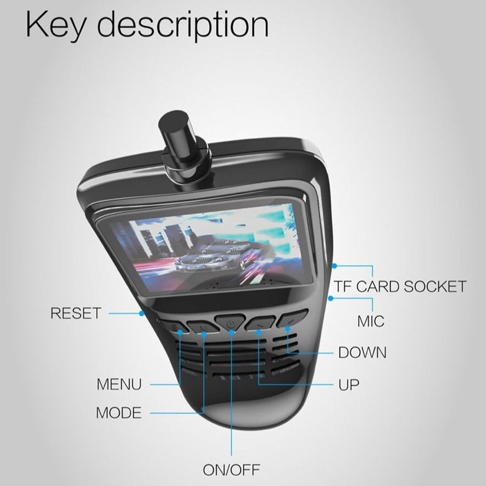 Mini Dash Cam with Wifi Full HD Recording and Night Vision - image 3
