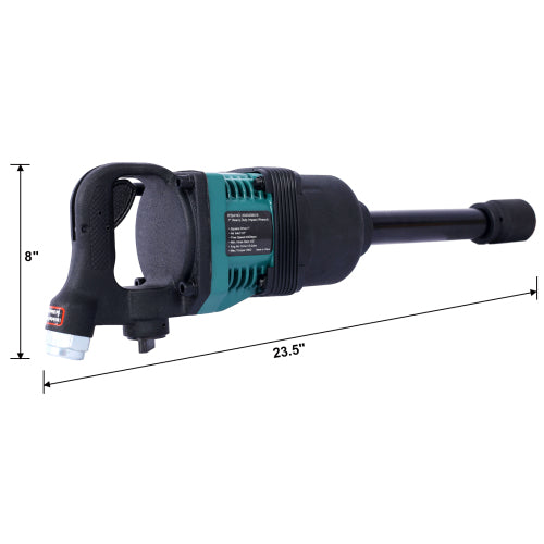 Industrial 1 Inch Air Wrench Pistol Long Handle Air Truck With 38mm And 41mm Sockets