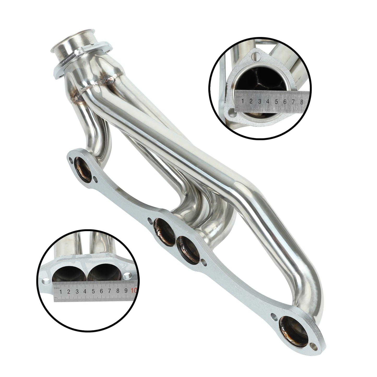 Exhaust Header For Chevy Small Block Blazer S10 S15 2WD 283,302,305,307,327,350,400   Ban The Sale Of Amazon&Temu