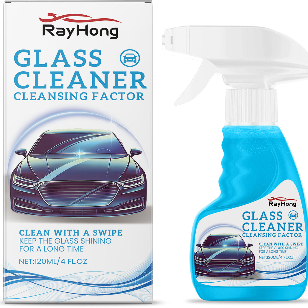Car glass cleaner spray, 120ml, part of the car wash starter kit