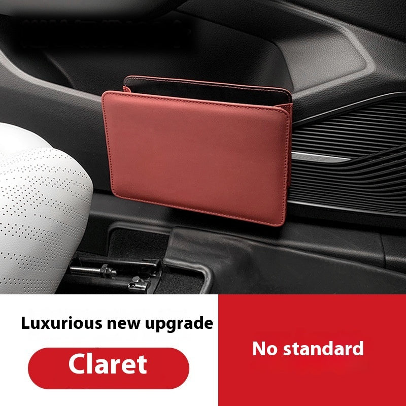 Hanging Leather Car Door Storage Bin - image 7