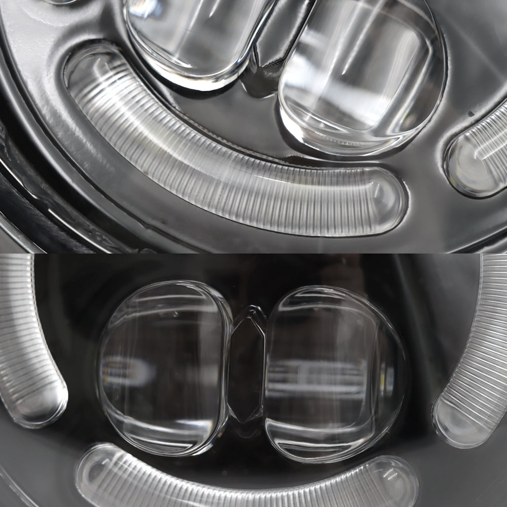 1 Pair LED Fog Lights Compatible With 2011-2015 Peterbilt 587 2014-2021 Kenworth T660