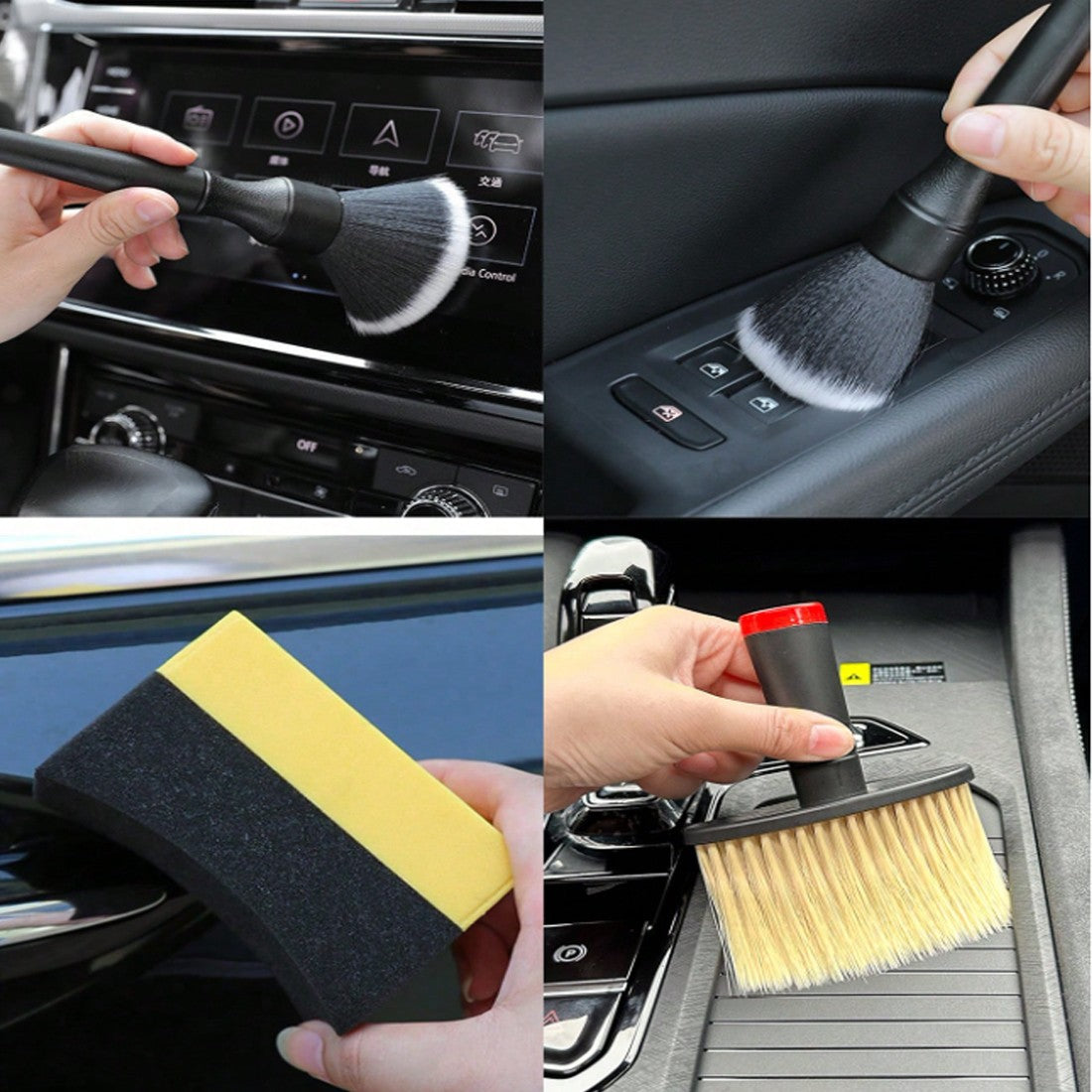 18-Piece Car Detailing Brush and Cleaning Kit - image 5