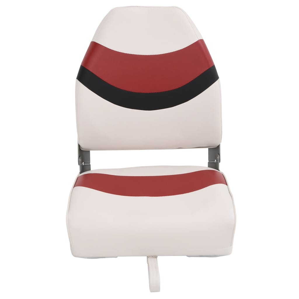 Boat Seat with High Backrest, Foldable, 44x