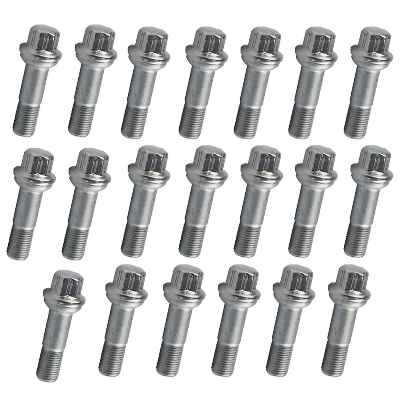 20PC STAINLESS STEEL Wheel Lug Bolt Fit W164 W166 X204 W221 C216