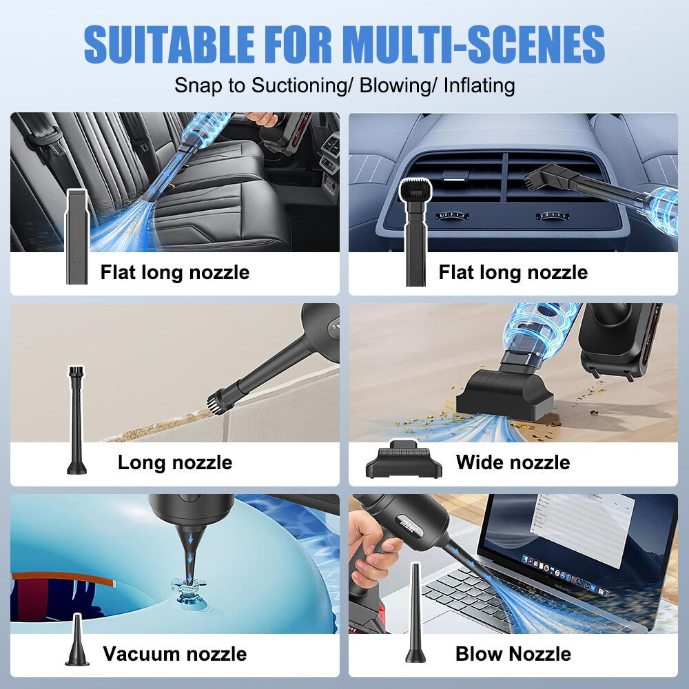 Cordless handheld car vacuum and blower - image 9