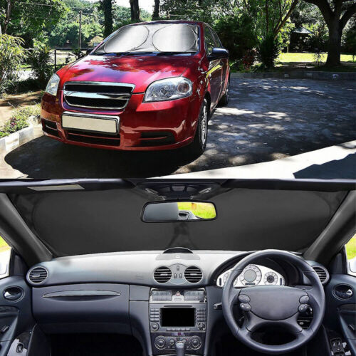 Foldable Reflective Car Windscreen Sunshade Cover - image 7