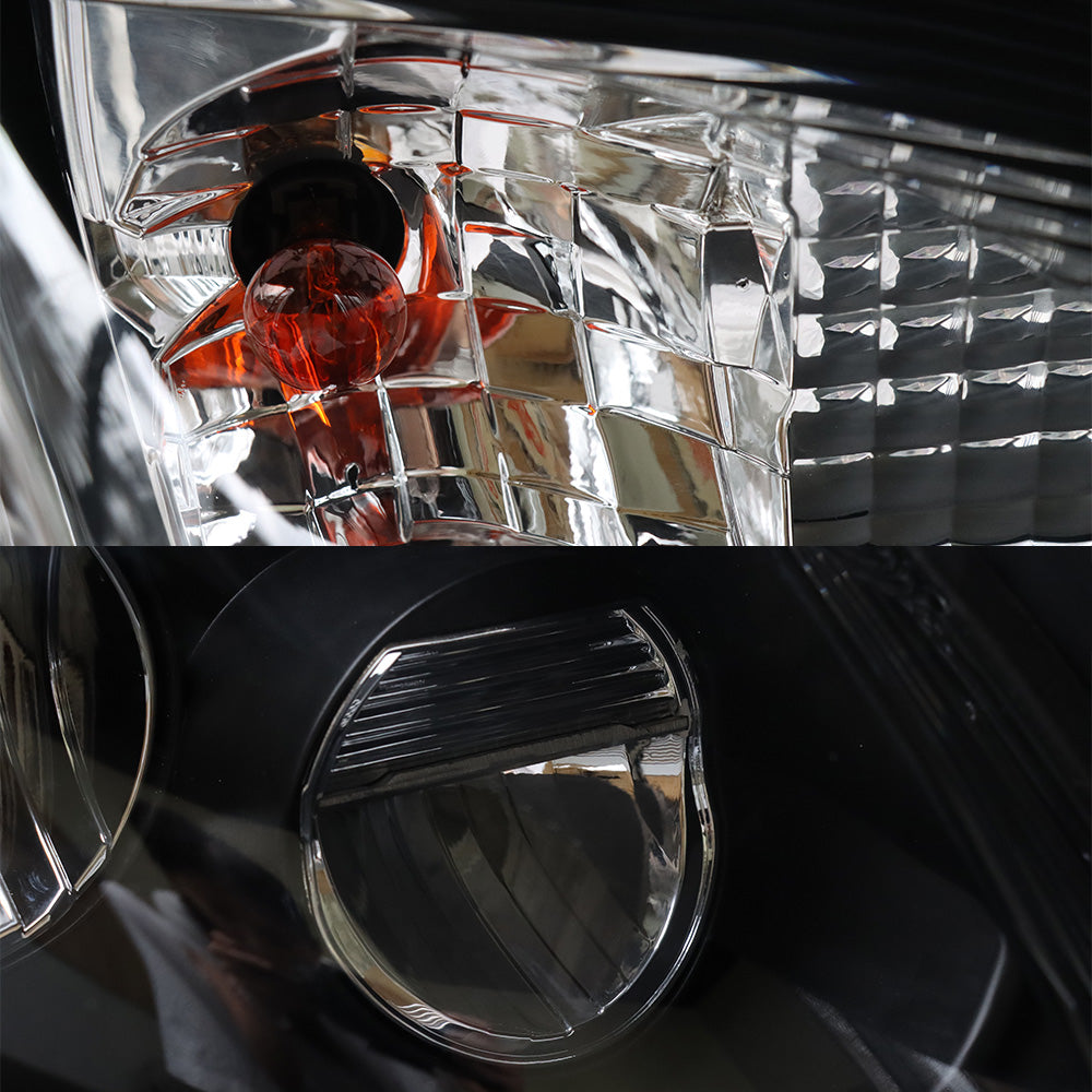Headlights Assembly Fit For 2004-2014 Volvo VNL Black LED High,Low Beam Factory Style Passenger Side